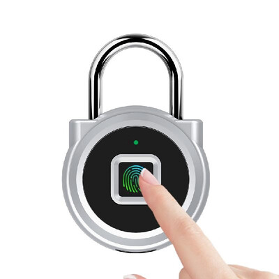 Fingerprint Padlock Smart Thumbprint Lock Rechargeable 20 Sets Fingerprints 2 Administrators Portable Keyless Anti-Theft High-End
Fingerprint Padlock Smart Thumbprint Lock Rechargeable 20 Sets Fingerprints 2 Administrators Portable Keyless Anti-Theft High-End