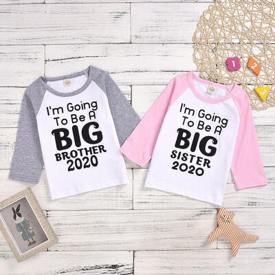Toddler Kids Baby Girls Boys 2020 Newest T-Shirts Long Sleeve Tops Big Sisters Brothers Tees
Toddler Kids Baby Girls Boys 2020 Newest T-Shirts Long Sleeve Tops Big Sisters Brothers Tees