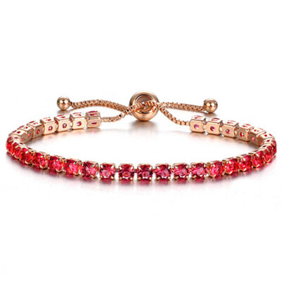 Luxury Shiny Solid Drill Single Row Press Pull Bracelet Girls Jewelry Personality Fashion Bracelet
Luxury Shiny Solid Drill Single Row Press Pull Bracelet Girls Jewelry Personality Fashion Bracelet