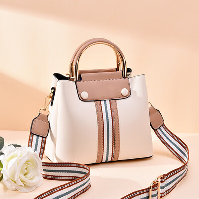 Bag womens fashion bucket bag large single shoulder ins Joker fresh stripes mother portable
Bag womens fashion bucket bag large single shoulder ins Joker fresh stripes mother portable