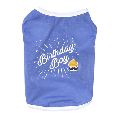 Pet Dog Sleeveless T-shirt Birthday Day Vest Spring Summer Costume Dog Cat T Shirts Pet Costume For Small Dogs Puppy Clothing
Pet Dog Sleeveless T-shirt Birthday Day Vest Spring Summer Costume Dog Cat T Shirts Pet Costume For Small Dogs Puppy Clothing