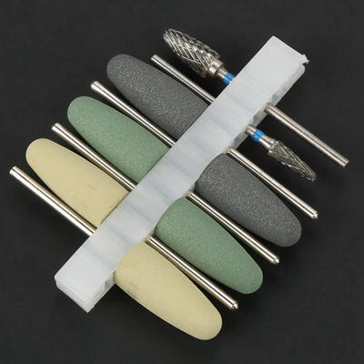 Greensen 8pcs Dental Rotary Silicone Resin Base Acrylic Polishing Burs Kit with Tungsten Steel Grinding
Greensen 8pcs Dental Rotary Silicone Resin Base Acrylic Polishing Burs Kit with Tungsten Steel Grinding