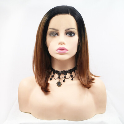 Amazing Star Lace Frontal Bob Wigs Straight Hair Brown Color Heat Resistant Fiber Side Part Synthetic Hair For Fashion Women
Amazing Star Lace Frontal Bob Wigs Straight Hair Brown Color Heat Resistant Fiber Side Part Synthetic Hair For Fashion Women