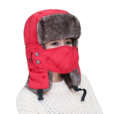Men Women Winter Thermal Hat Ushanka Trapper Trooper Hats Waterproof Windproof Hat with Earflaps Face Mask
Men Women Winter Thermal Hat Ushanka Trapper Trooper Hats Waterproof Windproof Hat with Earflaps Face Mask