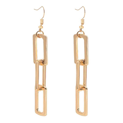 Women Jewelry Earrings Geometric Rectangular Strip-Shaped Hollow Out Exaggeration Simple Earrings Fashion
Women Jewelry Earrings Geometric Rectangular Strip-Shaped Hollow Out Exaggeration Simple Earrings Fashion
