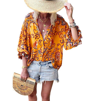 Starmoon Womens Button V-Neck Floral Print Tops Ruffle Cap Sleeve Summer Shirt Blouses
Starmoon Womens Button V-Neck Floral Print Tops Ruffle Cap Sleeve Summer Shirt Blouses