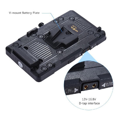 Rolux RL-IS2 V-mount V-lock DIY Power Supply Battery Plate for Sony BMCC BMPCC Camcorder Monitor LED Video Light
Rolux RL-IS2 V-mount V-lock DIY Power Supply Battery Plate for Sony BMCC BMPCC Camcorder Monitor LED Video Light