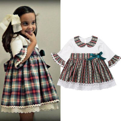 Kids Baby Girls Princess Collar Long Sleeve Dress Lace Party Pageant Tutu Dress Sundress
Kids Baby Girls Princess Collar Long Sleeve Dress Lace Party Pageant Tutu Dress Sundress