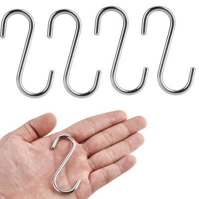 Greensen 4pcs Heavy Duty -shape Stainless Steel Hook Bathroom Kitchen Clothes Hat Hooks
Greensen 4pcs Heavy Duty -shape Stainless Steel Hook Bathroom Kitchen Clothes Hat Hooks