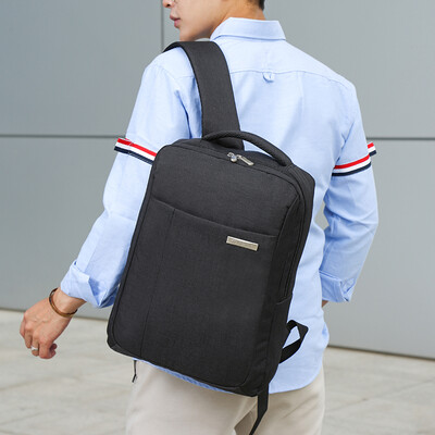 Computer bag male&female solid color simple nylon cloth double shoulder bag business 156 inch notebook bag custom LOGO
Computer bag male&female solid color simple nylon cloth double shoulder bag business 156 inch notebook bag custom LOGO