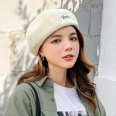 Spring&Autumn Beret New Baitao Japanese Trellis Letter Bei Bud Cap Korean Chao Autumn Winter Literature Pumpkin Cap
Spring&Autumn Beret New Baitao Japanese Trellis Letter Bei Bud Cap Korean Chao Autumn Winter Literature Pumpkin Cap