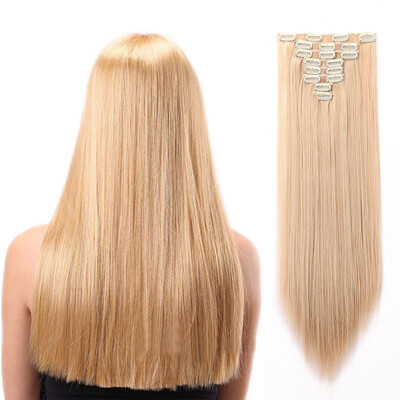 8 PcsSet Fashion Long Curly Wavy Straight Clip In Hair Extension Sexy Heat Resistant Party Hair Natural Synthetic Hair For Women
8 PcsSet Fashion Long Curly Wavy Straight Clip In Hair Extension Sexy Heat Resistant Party Hair Natural Synthetic Hair For Women