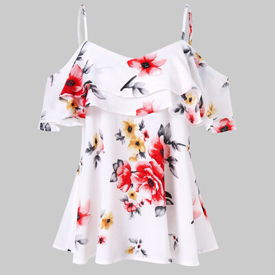 Nomeni Women Floral Printing Off Shoulder Shirt Sleeveless Vest Tank Tops Blouse NYL
Nomeni Women Floral Printing Off Shoulder Shirt Sleeveless Vest Tank Tops Blouse NYL