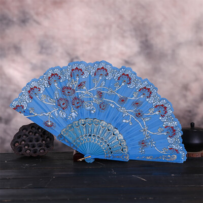 Siaonvr Best Chinese Style Dance Wedding Party Lace Silk Folding Hand Held Flower Fan
Siaonvr Best Chinese Style Dance Wedding Party Lace Silk Folding Hand Held Flower Fan