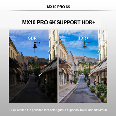 MX10 PRO Smart TV Box Android 90 Allwinner H6 UHD 4K Media Player 6K Image Decoding 4GB 64GB 24G WiFi 100M LAN USB30 H265 VP
MX10 PRO Smart TV Box Android 90 Allwinner H6 UHD 4K Media Player 6K Image Decoding 4GB 64GB 24G WiFi 100M LAN USB30 H265 VP