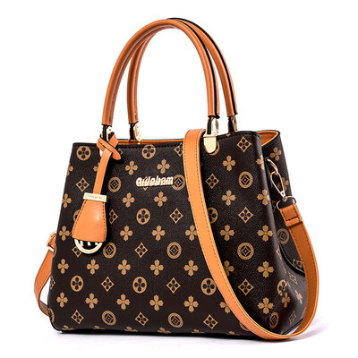 Handbags Womens Korean Edition Simple Baitao Laohua Middle-aged Womens Bags Atmospheric Mothers Single Shoulder Bag
Handbags Womens Korean Edition Simple Baitao Laohua Middle-aged Womens Bags Atmospheric Mothers Single Shoulder Bag