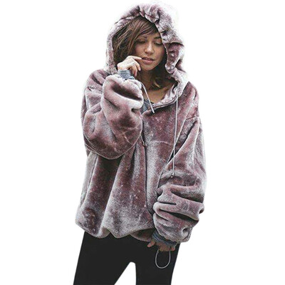 Toponeto Womens Fluffy Sweater Warm Outwear Long Sleeve Hooded Sweatshirt Oversize Coat
Toponeto Womens Fluffy Sweater Warm Outwear Long Sleeve Hooded Sweatshirt Oversize Coat