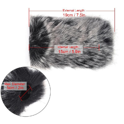 Large Size Outdoor Microphone Mic Furry Windscreen Windshield Cover Muff for TAKSTAR SGC-598 Nonsha NA-Q7 Rode VIDEOMICSHENGGU
Large Size Outdoor Microphone Mic Furry Windscreen Windshield Cover Muff for TAKSTAR SGC-598 Nonsha NA-Q7 Rode VIDEOMICSHENGGU