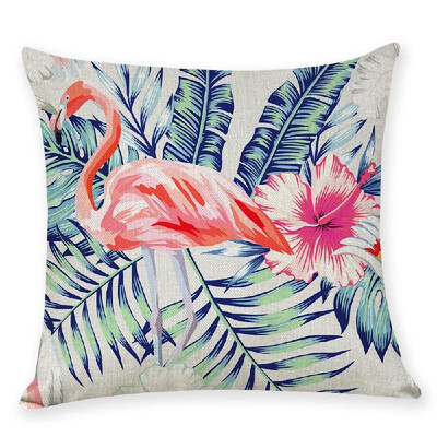 Flamingo Pillowcase Pillow Cover Cartoon Sofa Cushion Case Protector 45x45CM Without Core
Flamingo Pillowcase Pillow Cover Cartoon Sofa Cushion Case Protector 45x45CM Without Core