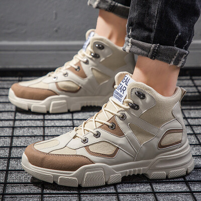 Retro Martin boots mens high canvas casual British wind high to help the trend of wild tooling shoes
Retro Martin boots mens high canvas casual British wind high to help the trend of wild tooling shoes