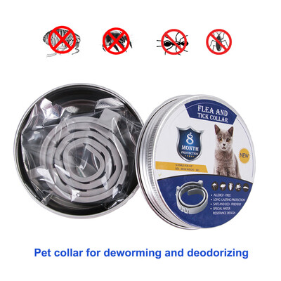 Deworming Collar Anti-Insect Guard Flea&Tick Collar Pet Collars for Dogs Cats Pets Deworming Supplies
Deworming Collar Anti-Insect Guard Flea&Tick Collar Pet Collars for Dogs Cats Pets Deworming Supplies