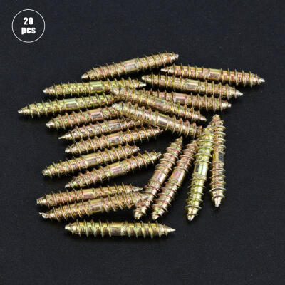 Greensen 20pcs 530mm Dowel Screw Woodworking Furniture Connector Double Ended Screw
Greensen 20pcs 530mm Dowel Screw Woodworking Furniture Connector Double Ended Screw
