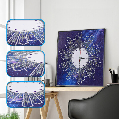 Siaonvr 5D Special Diamond-Shaped Embroidery Wall Clock DIY Painting Diamond Cross Stitc
Siaonvr 5D Special Diamond-Shaped Embroidery Wall Clock DIY Painting Diamond Cross Stitc