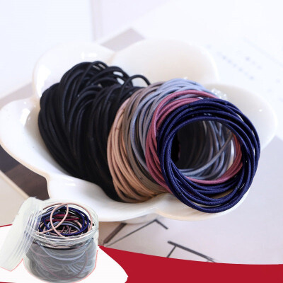 Ins Simple Women Small Circle Fine Hair Rope Girl Hair Band High Elastic Rubber Band Scrunchie Hair Accessories 100PCSSet
Ins Simple Women Small Circle Fine Hair Rope Girl Hair Band High Elastic Rubber Band Scrunchie Hair Accessories 100PCSSet