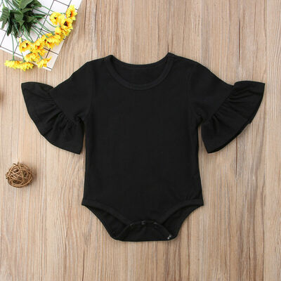 US STOCK Newborn Baby Girl Clothes Flared Sleeve Romper Jumpsuit Cotton Outfits
US STOCK Newborn Baby Girl Clothes Flared Sleeve Romper Jumpsuit Cotton Outfits