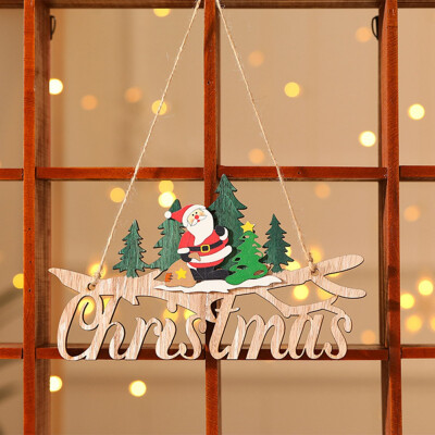 Wooden Wall Door Sign Banner Hanging Plate Board Wooden Merry Christmas Hanging Drops Interior Decoration
Wooden Wall Door Sign Banner Hanging Plate Board Wooden Merry Christmas Hanging Drops Interior Decoration