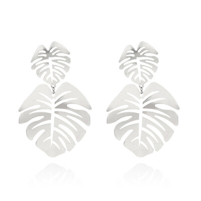 EK193 Exaggerated Big Leaf Drop Earrings for Women Fashion Vintage Metal Dangle Earring Hollow Leaves Brincos Modern Jewelry
EK193 Exaggerated Big Leaf Drop Earrings for Women Fashion Vintage Metal Dangle Earring Hollow Leaves Brincos Modern Jewelry