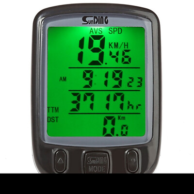 SunDing SD - 563B Leisure Bicycle Computer Water Resistant Cycling Odometer Speedometer with Green Backlight
SunDing SD - 563B Leisure Bicycle Computer Water Resistant Cycling Odometer Speedometer with Green Backlight
