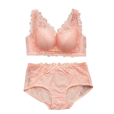 Comfortable Sexy Thin Lace Breathable Bra Sets Lingerie Ladies Gathered Breast Bra Briefs Set
Comfortable Sexy Thin Lace Breathable Bra Sets Lingerie Ladies Gathered Breast Bra Briefs Set