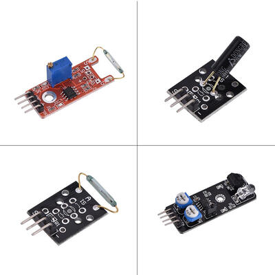 Greensen 37-in-1 Sensor Module Kit with CD Tutorial for ArduinoRaspberry Pi Education for Arduino Sensor Sensor Module Kit
Greensen 37-in-1 Sensor Module Kit with CD Tutorial for ArduinoRaspberry Pi Education for Arduino Sensor Sensor Module Kit