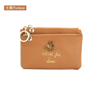 2019 new European&American first layer leather simple fashion mini coin purse three zipper leather clutch bag key bag
2019 new European&American first layer leather simple fashion mini coin purse three zipper leather clutch bag key bag