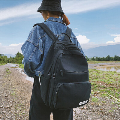 Ins style schoolbag female Korean version of high school students take a large capacity simple Mori computer bag double shoulder b
Ins style schoolbag female Korean version of high school students take a large capacity simple Mori computer bag double shoulder b