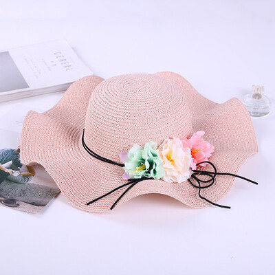 Korean version ribbon flower straw hat female spring&summer wave-edged sunshade hat beach holiday sun hat
Korean version ribbon flower straw hat female spring&summer wave-edged sunshade hat beach holiday sun hat