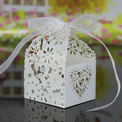 20 PCS Laser Cut Delicate Carved Flower Elegant Candy Boxes with Ribbon for Party Birthday Wedding Banquet Kindergarten Bridal Sho
20 PCS Laser Cut Delicate Carved Flower Elegant Candy Boxes with Ribbon for Party Birthday Wedding Banquet Kindergarten Bridal Sho