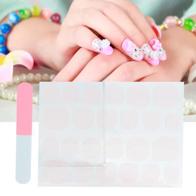 Greensen 48Pcs4Sheets Double Sided Adhesive Tape Nail Stickers for False Nail Tips with Nail File
Greensen 48Pcs4Sheets Double Sided Adhesive Tape Nail Stickers for False Nail Tips with Nail File