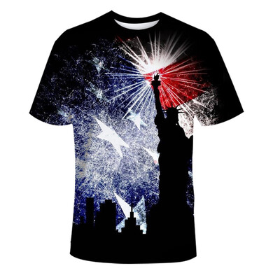 Toponeto Fashion Lovers New 3D Printed Casual Sports Independence Day T-Shirt Short-Sleeve Top Blouse
Toponeto Fashion Lovers New 3D Printed Casual Sports Independence Day T-Shirt Short-Sleeve Top Blouse