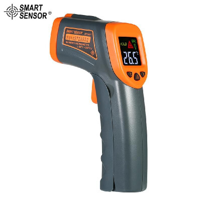 SMART SENSOR -50380°C 121 Mini Handheld LCD Digital Non-contact IR Infrared Thermometer Temperature Tester Pyrometer with Centig
SMART SENSOR -50380°C 121 Mini Handheld LCD Digital Non-contact IR Infrared Thermometer Temperature Tester Pyrometer with Centig