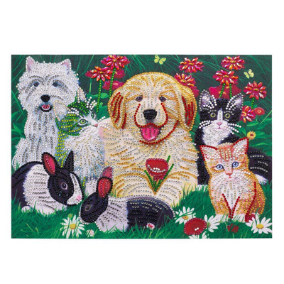 Animals Dog Cat Rabbit Pattern 5D DIY Partial Diamond Painting for By Number Kits For Adult Kids Practice Wall Decoration
Animals Dog Cat Rabbit Pattern 5D DIY Partial Diamond Painting for By Number Kits For Adult Kids Practice Wall Decoration