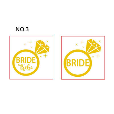 New Hot 12pc Bridesmaid Team Temporary Tattoo Sticker Party Sticker Decoration Marriage Bride To Be Bridal Wedding
New Hot 12pc Bridesmaid Team Temporary Tattoo Sticker Party Sticker Decoration Marriage Bride To Be Bridal Wedding