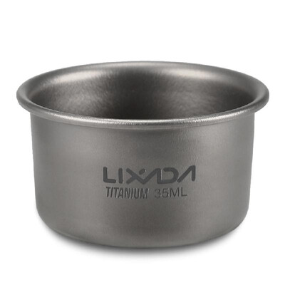 Lixada 35ml Mini Titanium Tea Cup Home Office Outdoor Camping Hiking Coffee Tea Cup Mug 8g
Lixada 35ml Mini Titanium Tea Cup Home Office Outdoor Camping Hiking Coffee Tea Cup Mug 8g