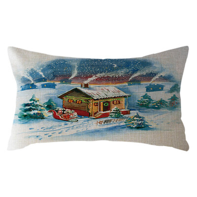 Tailored Christmas Santa Claus Pillow Case Linen 30x50cm Throw Cushion Cover Home Decor
Tailored Christmas Santa Claus Pillow Case Linen 30x50cm Throw Cushion Cover Home Decor