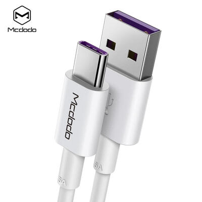 Mcdodo CA-6380 5A Type-C Super Charging Cable Reversible Data Line for Mobile Phone-1m
Mcdodo CA-6380 5A Type-C Super Charging Cable Reversible Data Line for Mobile Phone-1m