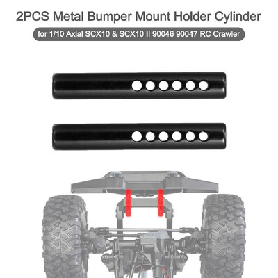2PCS Metal Bumper Mount Holder Cylinder Post with Screws for 110 Axial SCX10 & SCX10 II 90046 90047 RC Crawler Car
2PCS Metal Bumper Mount Holder Cylinder Post with Screws for 110 Axial SCX10 & SCX10 II 90046 90047 RC Crawler Car