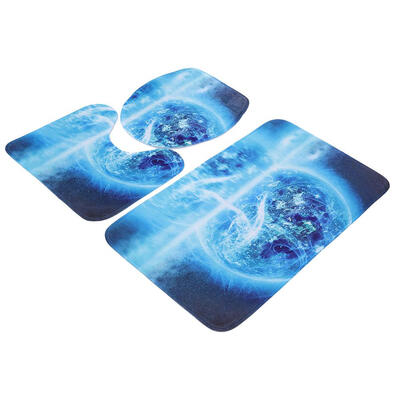 Greensen 3Pcs Starry Sky Printed Non-Slip Shower Bathroom Mat Pedestal Rug Toilet Lid Cover Set Toilet Mat Toilet Seat Rug
Greensen 3Pcs Starry Sky Printed Non-Slip Shower Bathroom Mat Pedestal Rug Toilet Lid Cover Set Toilet Mat Toilet Seat Rug