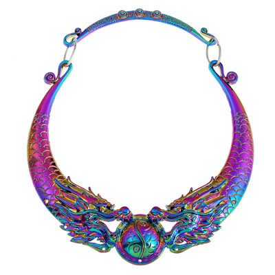 Vintage Necklace Carved Peacock Collar Necklaces
Vintage Necklace Carved Peacock Collar Necklaces