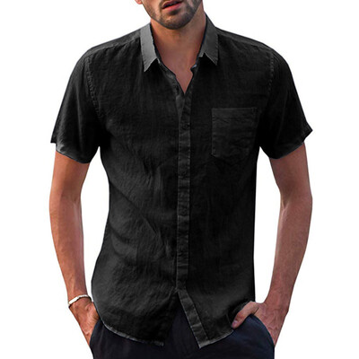 Toponeto Mens Baggy Cotton Linen Solid Short Sleeve Button Retro T Shirts Tops Blouse
Toponeto Mens Baggy Cotton Linen Solid Short Sleeve Button Retro T Shirts Tops Blouse